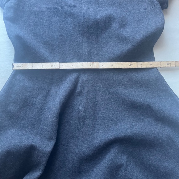 KATE SPADE SATURDAY The Good Times Short Sleeve Dark Gray Casual Cotton Dress - Picture 11 of 12